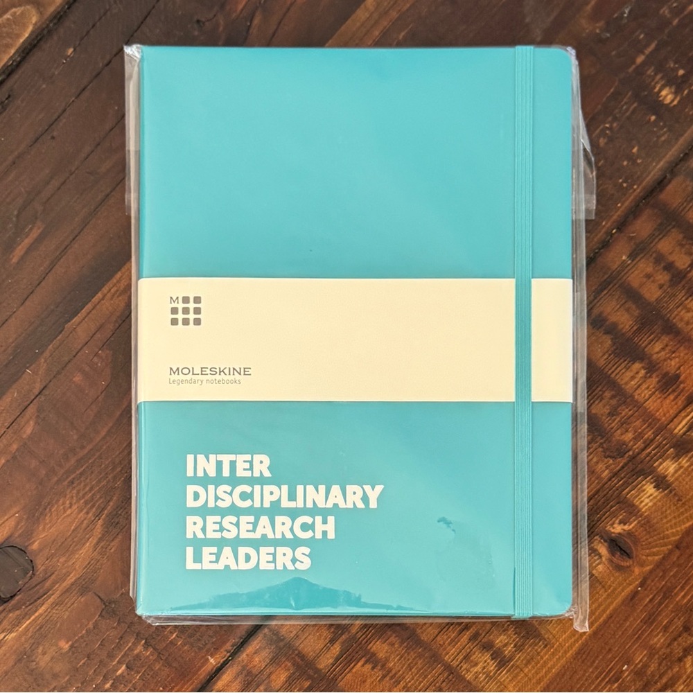 Moleskine Reef Blue Hard Cover Classic Notebook XL. NWT